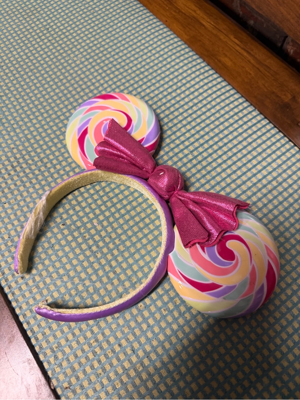 Disney Parks Minnie Mouse Lollipop Ear Headband